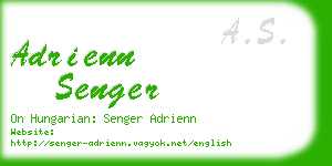 adrienn senger business card